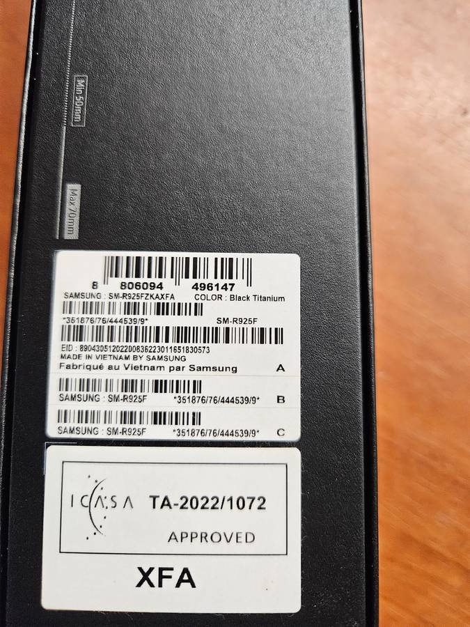 Samsung Galaxy Watch 5 Pro (Black Titanium)