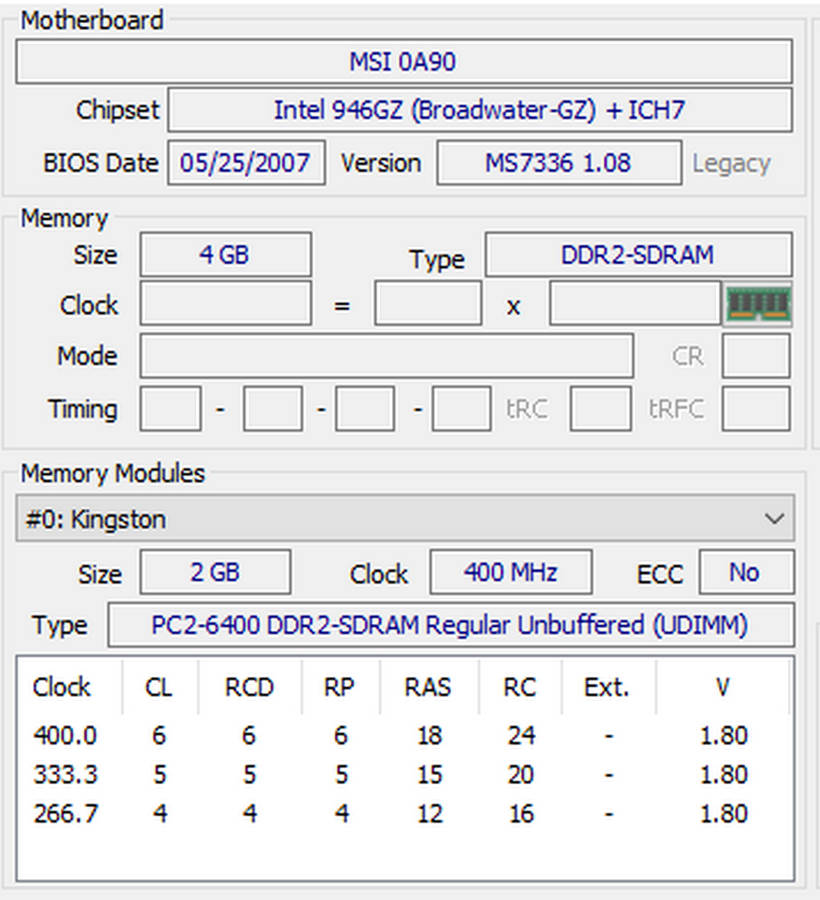 HP Desktop PC - Dualcore CPU-4Gb-2Tb-GT8400