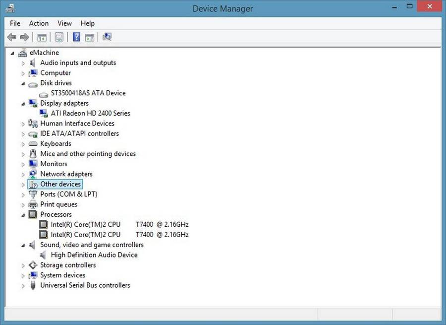 Mini Desktop PC. Core2 Duo - 2Gb RAM - 500Gb HDD