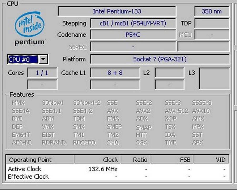 Vintage Pentium 1 - 133Mhz Full Tower PC (1995)
