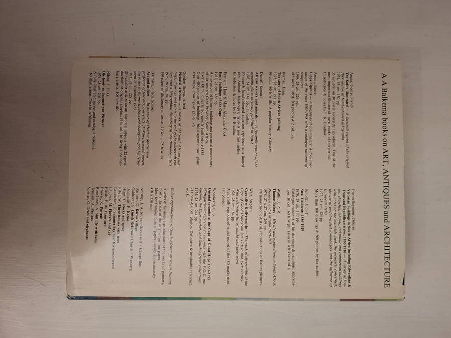 Art and Artists of South Africa (Esme Berman)