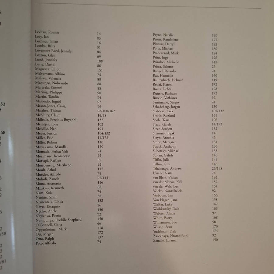 THE CAPE TOWN MONTH OF PHOTOGRAPHY 2005 - South Africa Centre for photography at the university of C