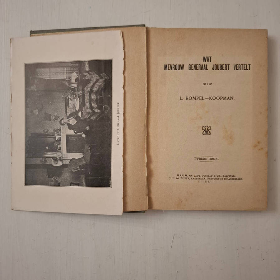 Wat Mevrouw Generaal Joubert Vertelt (Rompel L. Koopman)