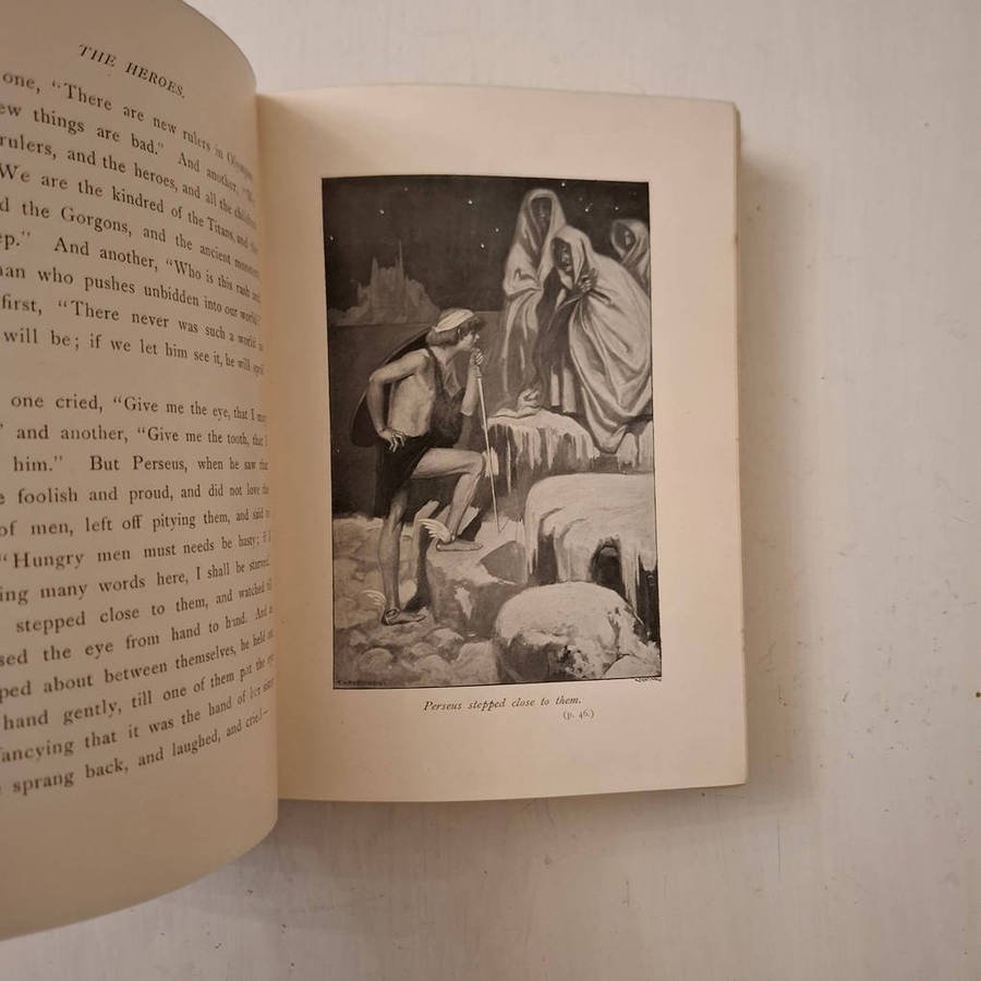 The heroes or Greek fairy tales for my children by Charles Kingsley, with illustrations by T.H. Robi