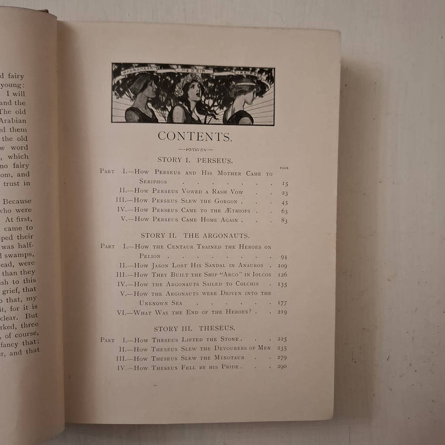 The heroes or Greek fairy tales for my children by Charles Kingsley, with illustrations by T.H. Robi