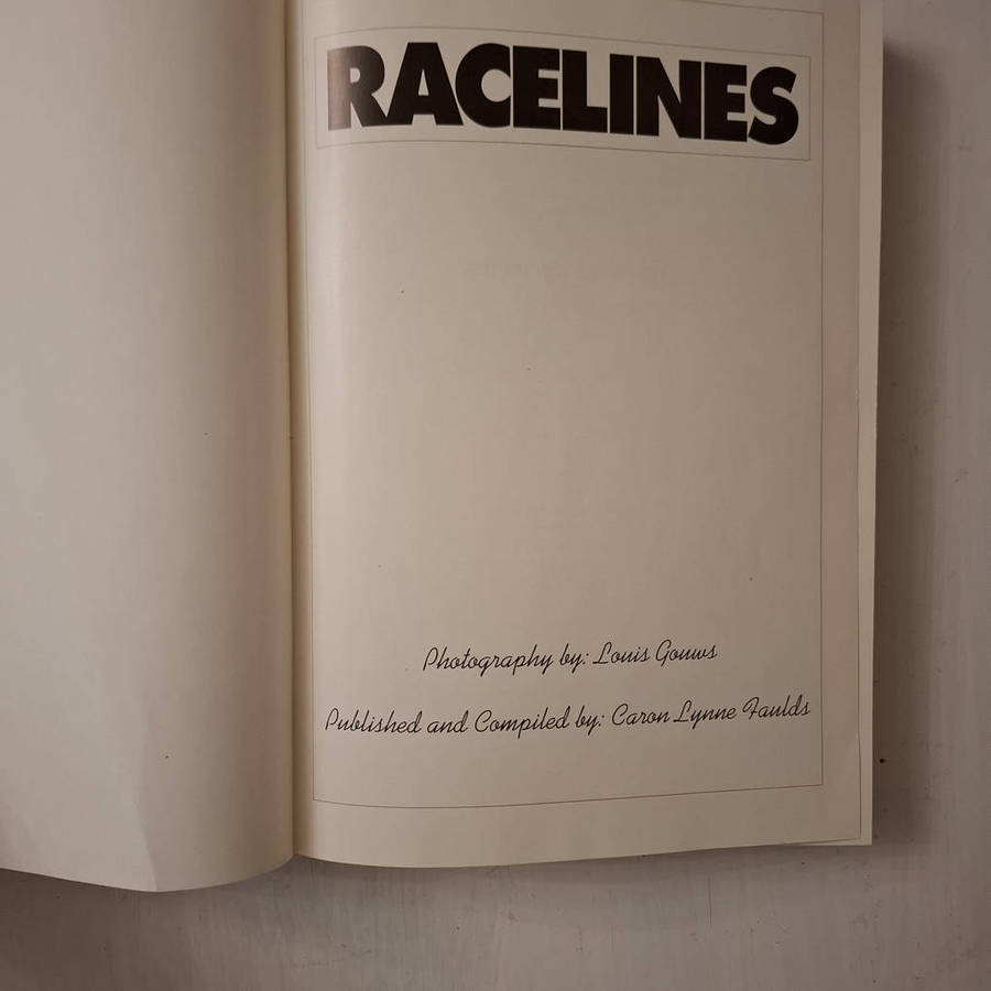 Racelines, a comprehensive guide on South African motorsport (Caron Lynne Faulds)