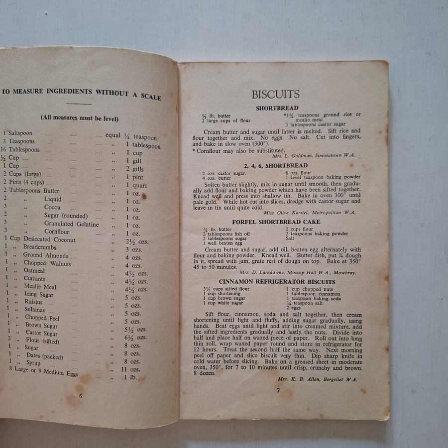 Cook with Confidence A Selection of Popular Recipes Including Some Old Cape Favourites