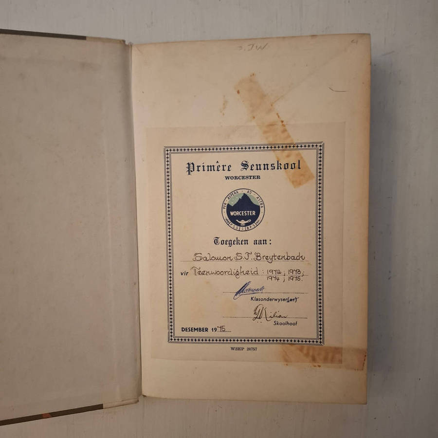 Bedoelde Land (F.A. Venter)