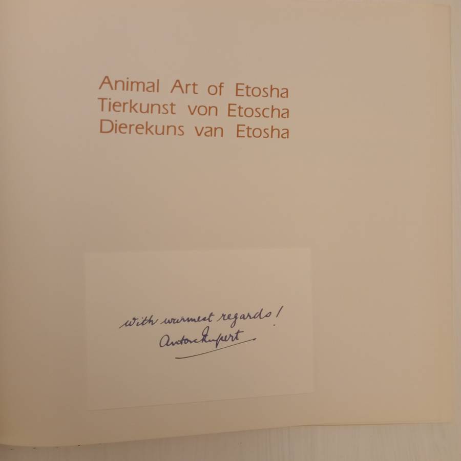 Animal Art of Etosha. Tierkunst von Etoscha. Dierekuns van Etosha