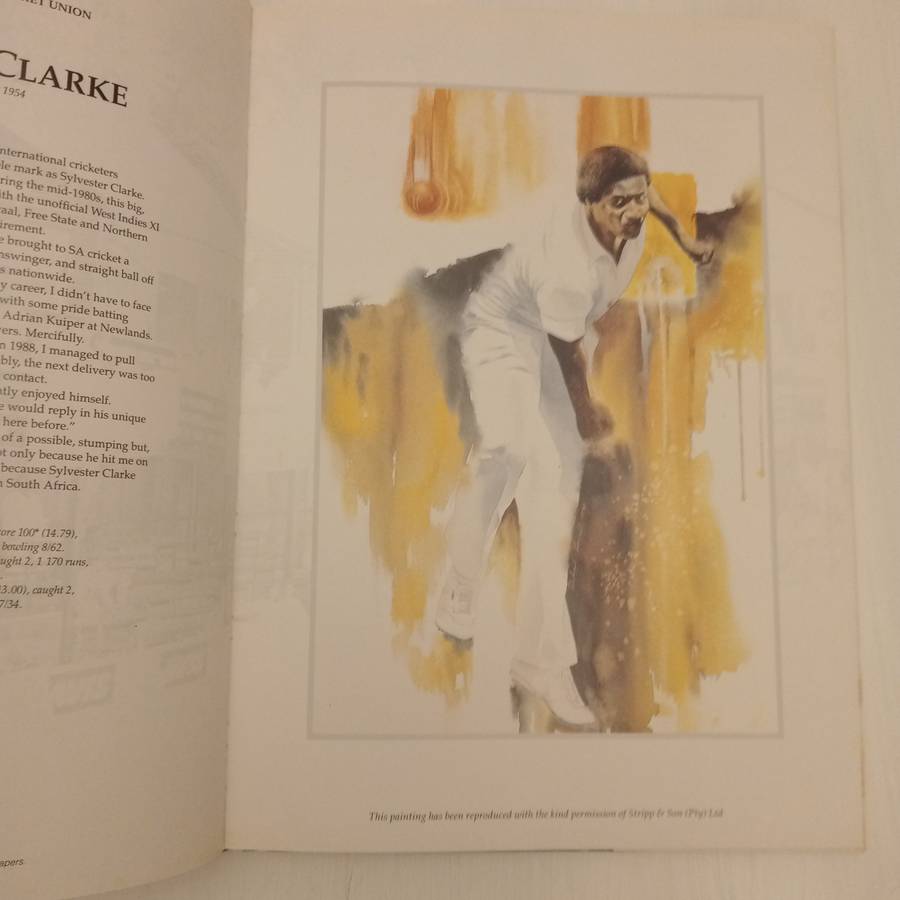 A Brush With Cricket : Richie Ryall Benefit Year July 1991 - July 1992 (Signed by the author Richie