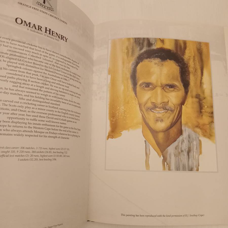 A Brush With Cricket : Richie Ryall Benefit Year July 1991 - July 1992 (Signed by the author Richie