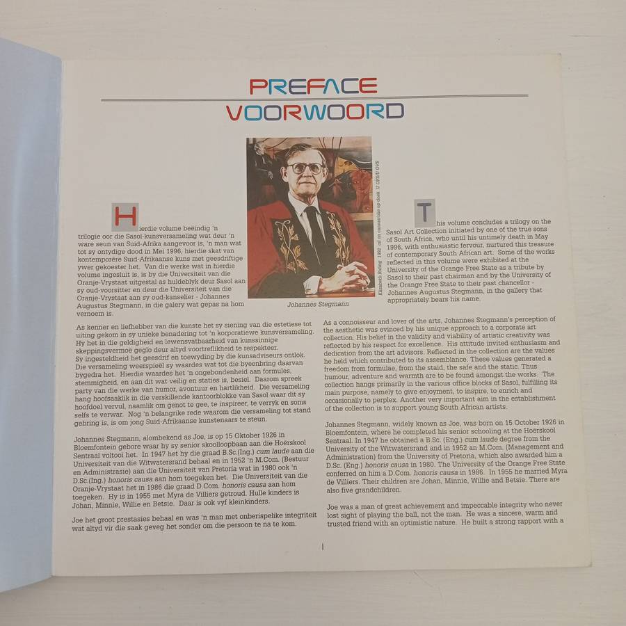 The Sasol Art Collection/ Die Sasol- Kunsversameling (Vol. 3)