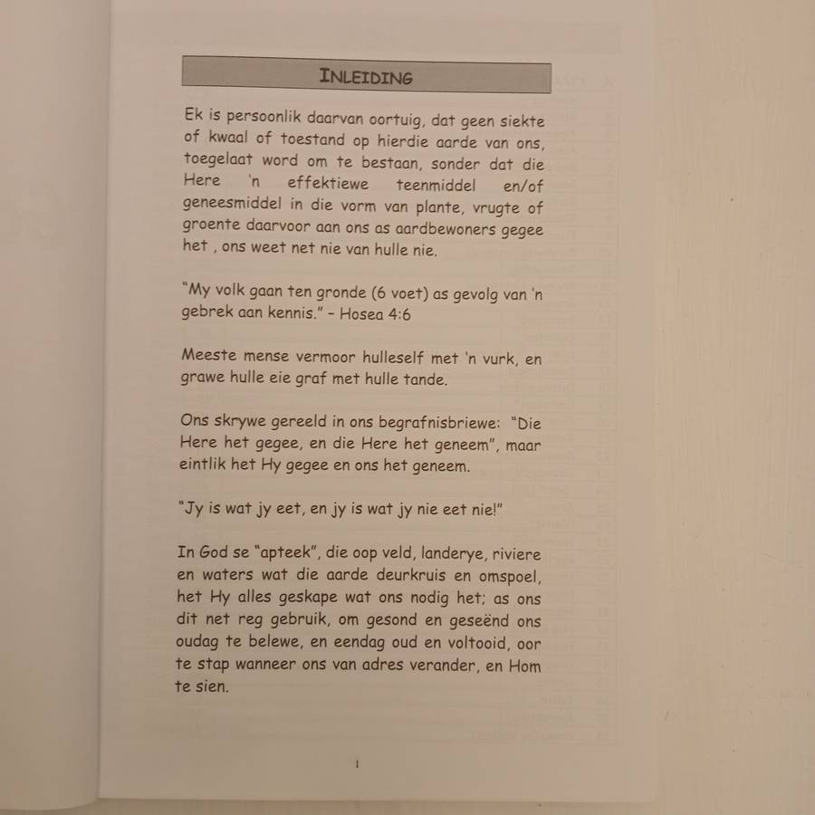 God se Apteek - Herman Uys