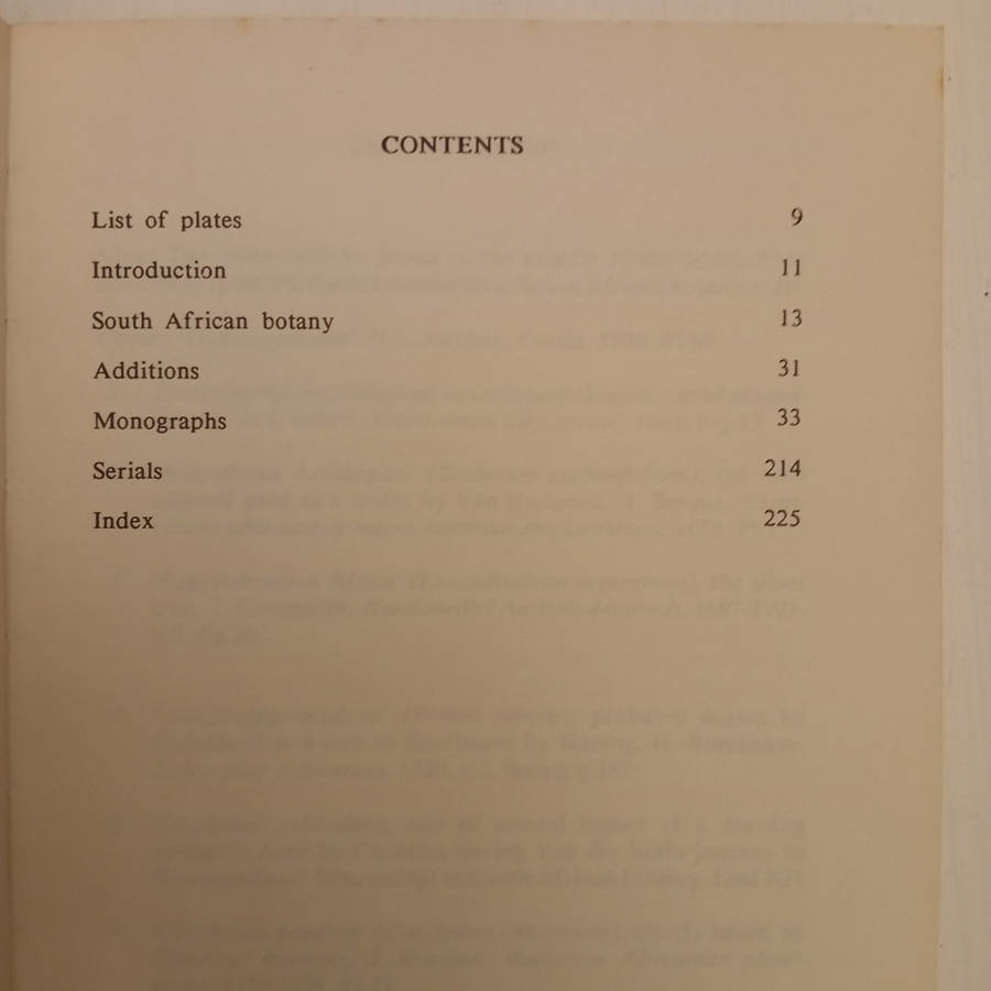 Southern African botanical literature, 1600-1988 (A. S. Kerkham)
