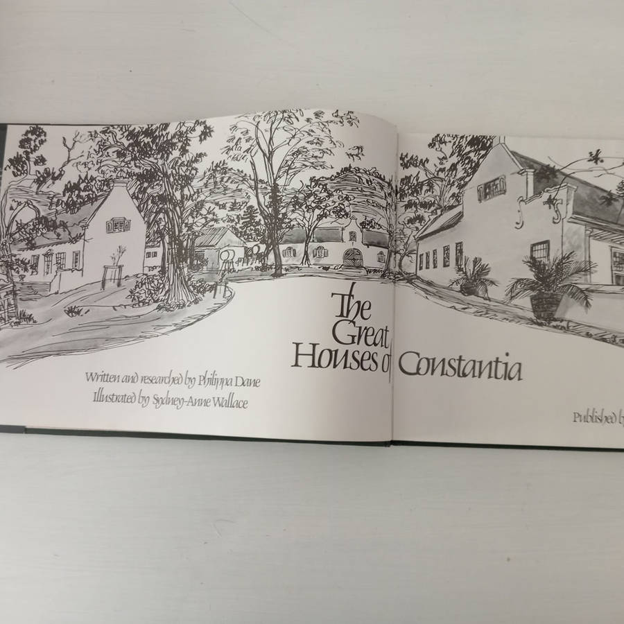 The Great Houses of Constantia (Dane, Philippa : Wallace, Sydney-Anne)