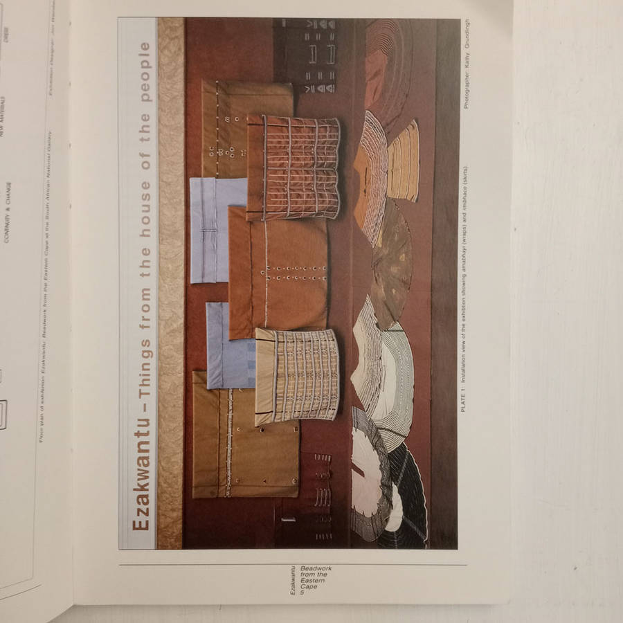 Ezakwantu: Beadwork from the Eastern Cape: 31 Oct 1993-29 May 1994, South African National Gallery