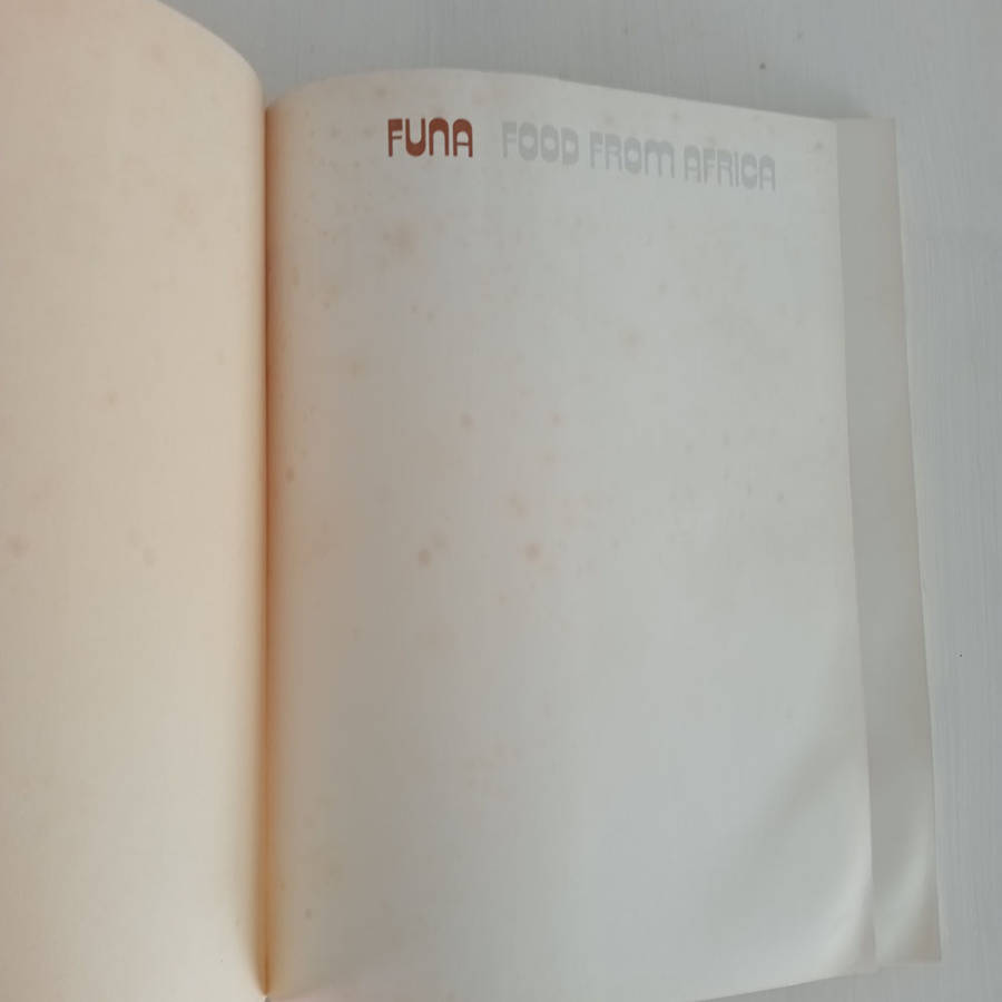 Funa, Food from Africa: Roots of Traditional African Food Culture  (Renata Coetzee)