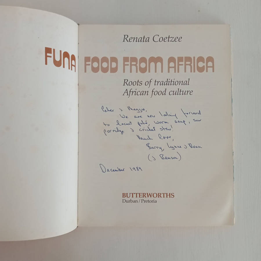 Funa, Food from Africa: Roots of Traditional African Food Culture  (Renata Coetzee)