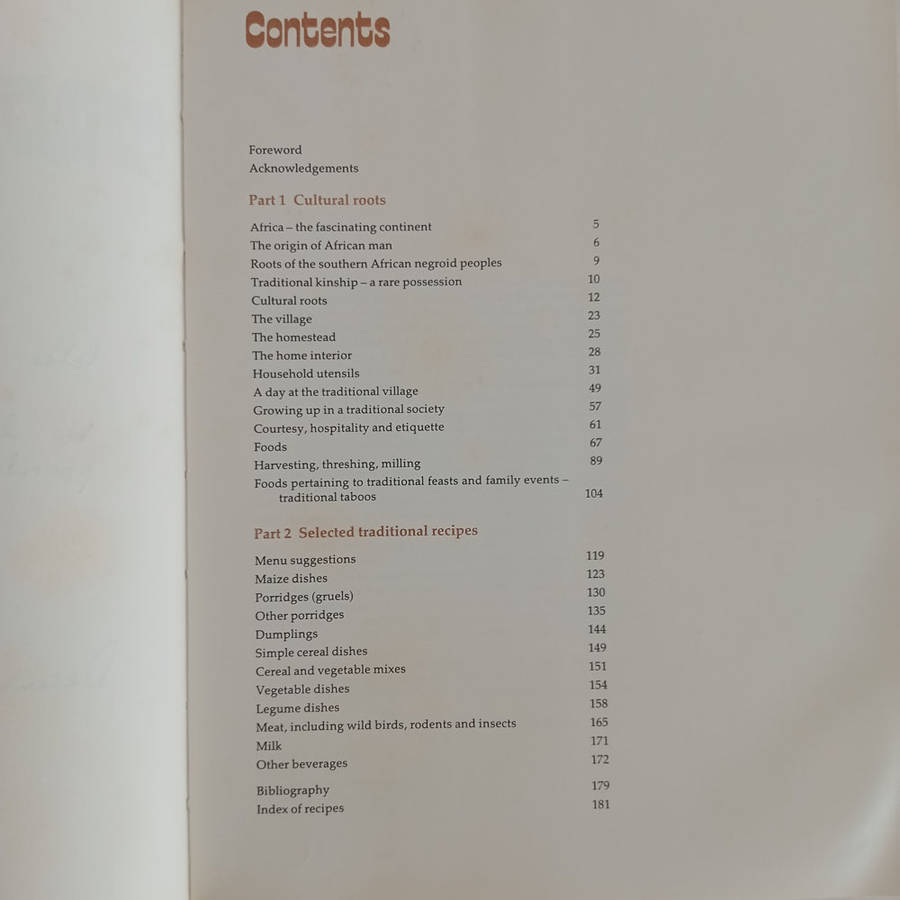 Funa, Food from Africa: Roots of Traditional African Food Culture  (Renata Coetzee)