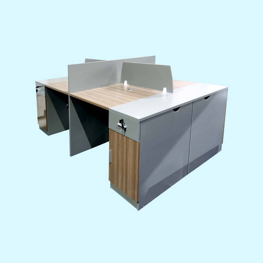 Four Seater Workstation