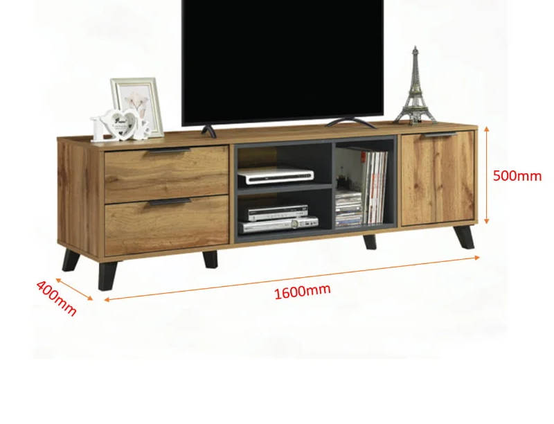 Tv / Plasma Stand - Oak Colour