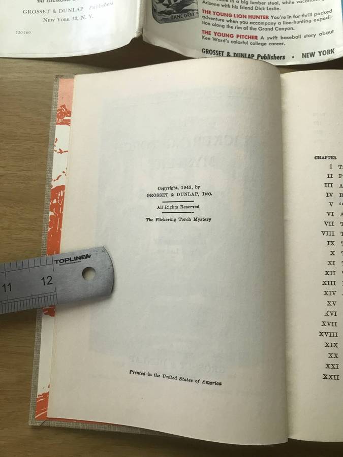 The Hardy Boys. The Flickering Torch Mystery