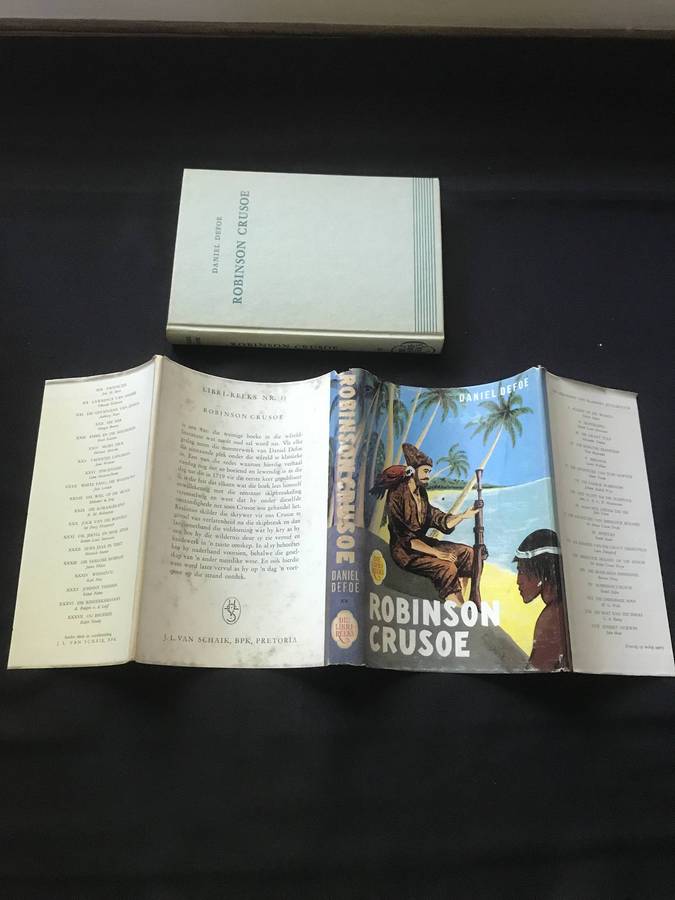 Robinson Crusoe Daniel Defoe Afrikaans