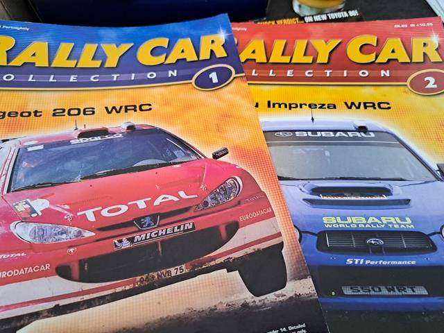 RALLY MAGAZINES MAGAZINES - CHAMPION RALLY CARS