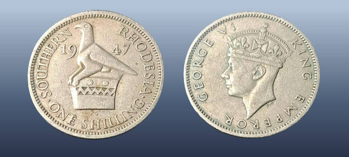 SOUTHERN RHODESIA 1947 1 SHILLING