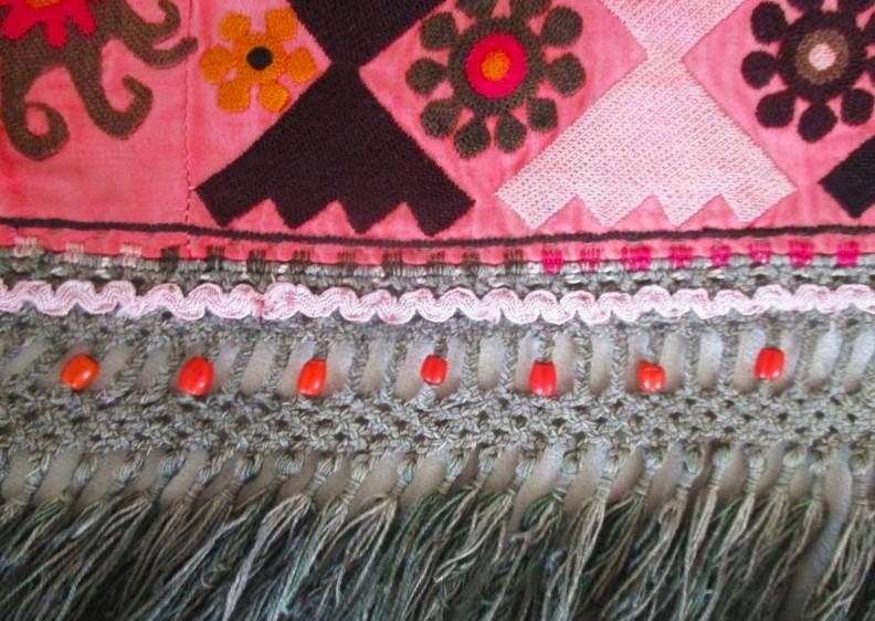 Stunning embroidered/woven Middle Eastern? cloth - a puzzler