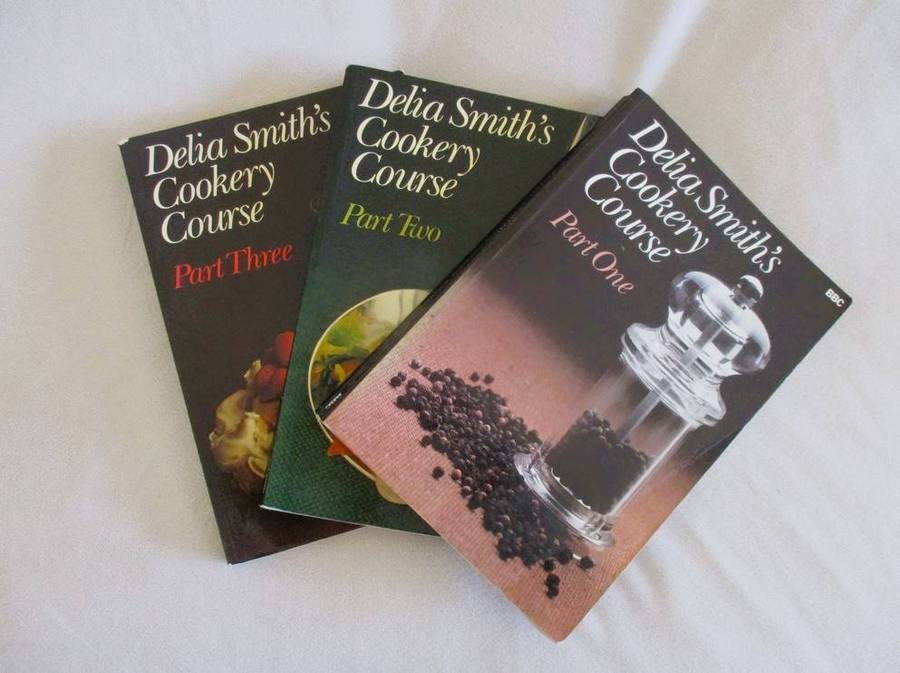 Delia Smith's Cookery Course - books one, two and three