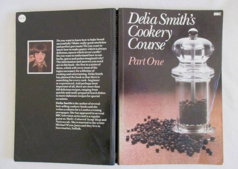 Delia Smith's Cookery Course - books one, two and three