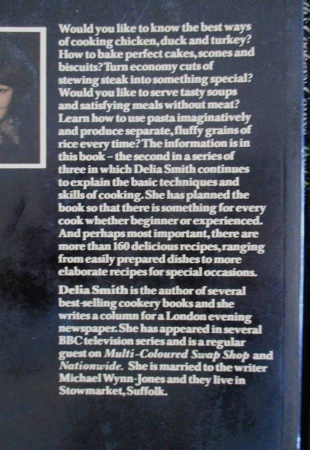 Delia Smith's Cookery Course - books one, two and three