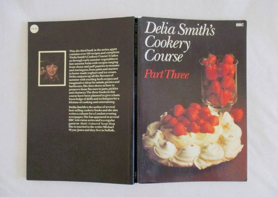 Delia Smith's Cookery Course - books one, two and three