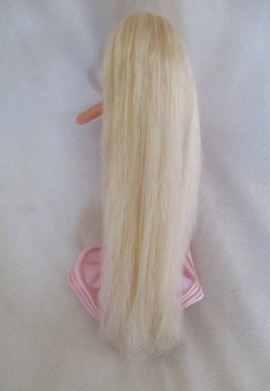 Vintage 1991/92 Totally Hair Barbie with very long hair and in lovely dress - knees bend