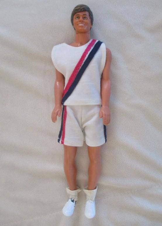 Barbie - Rare vintage Ken made in Hong Kong - knees bend - needs TLC
