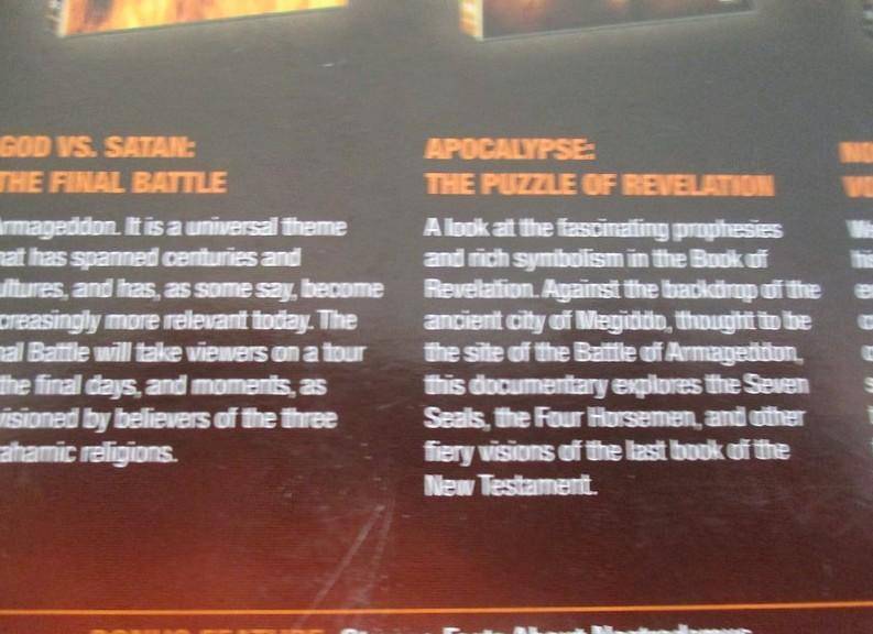 Nostradamus - a boxed set of six DVD's in great condition