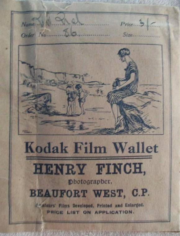 1920's - A batch of nine old Kodak film wallets - some with negatives