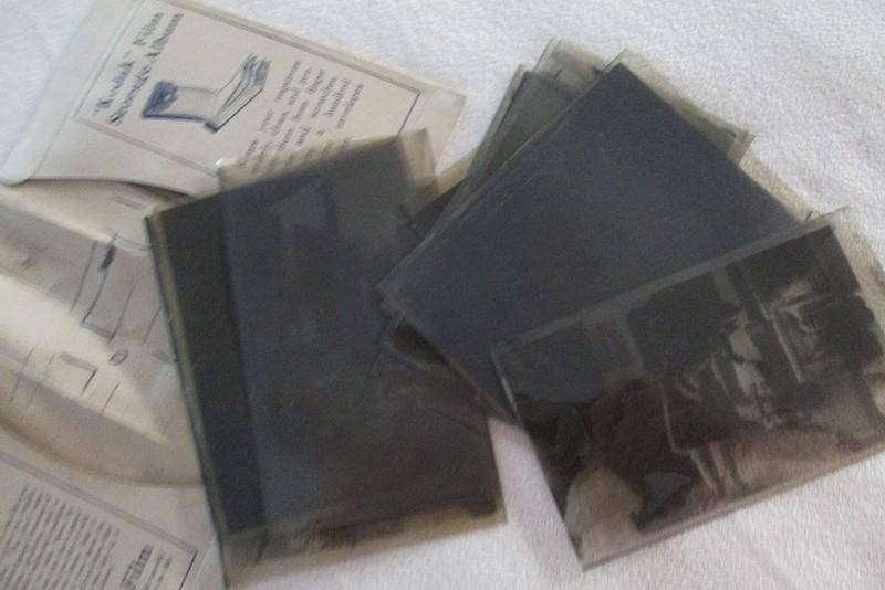 1920's - A batch of nine old Kodak film wallets - some with negatives