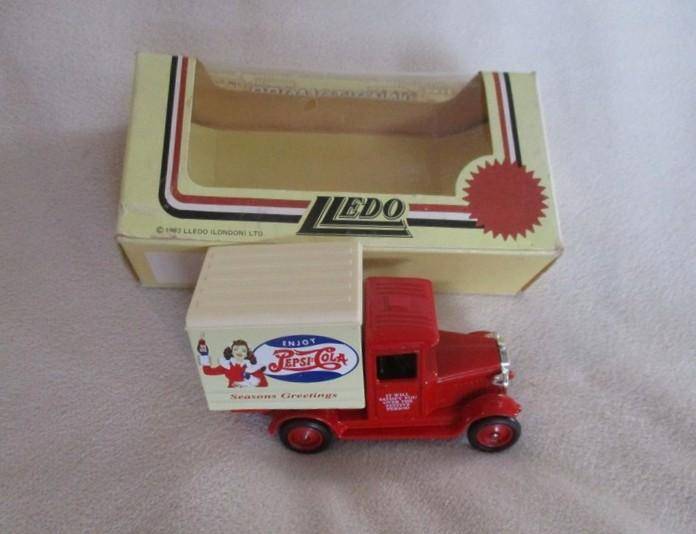 2. - Batch of four rather rare and very collectable Pepsi die cast vehicles