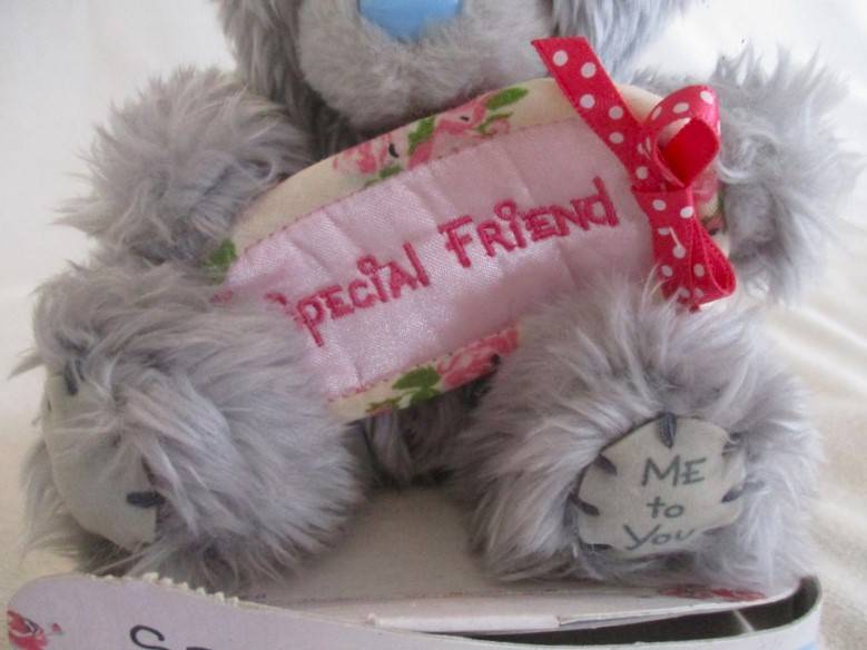 Cute "Me to You" Tatty teddy - Special friend - still on card