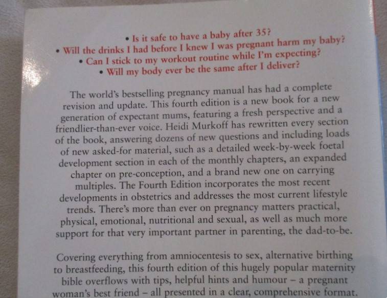 The pregnant mother's bible - What to expect by Heidi Murkoff