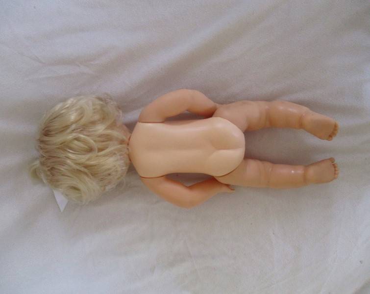 Beautiful Vintage 44cm tall First Love drink and wet doll in original dress