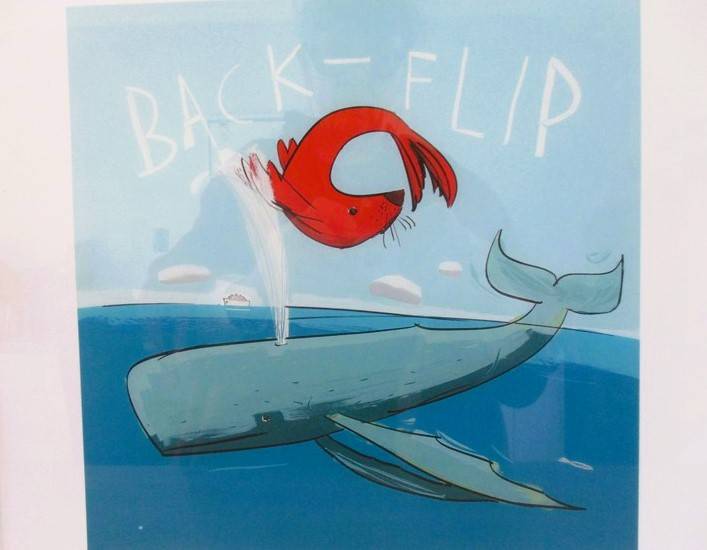 1. Limited edition framed, signed and numbered print (56/70) by  David Kuijers. Value R1500-R2000