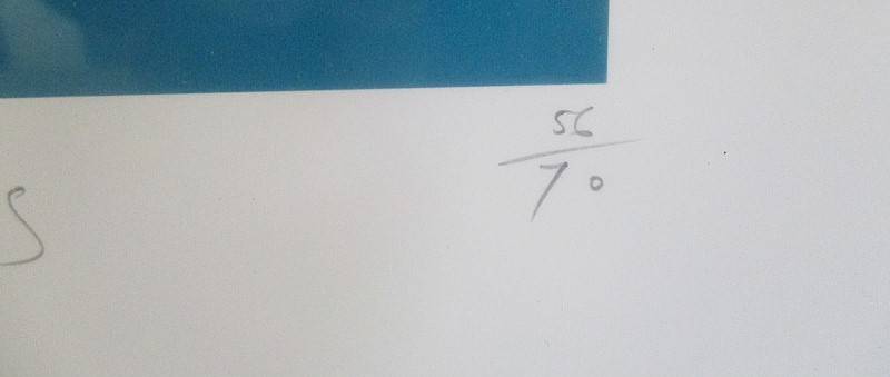 1. Limited edition framed, signed and numbered print (56/70) by  David Kuijers. Value R1500-R2000