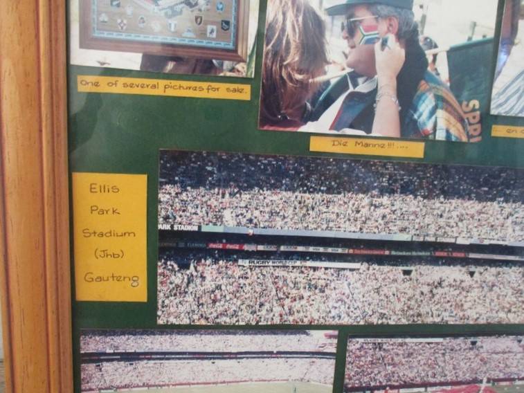 Tickets, badges, photos!! 1995 World Cup Final - Absolutely unique mementoes of the day!!