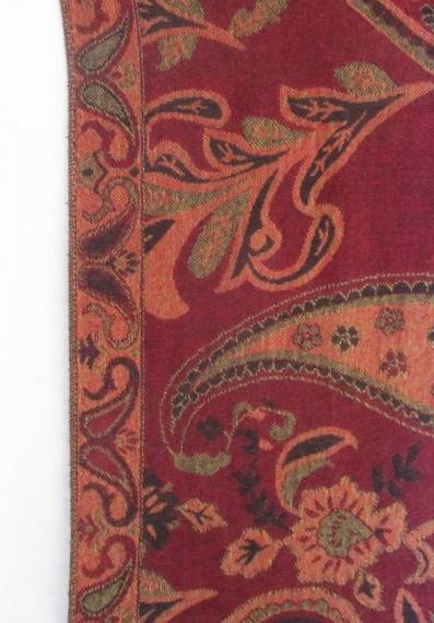 A striking reversable Pashmina shawl/Throw
