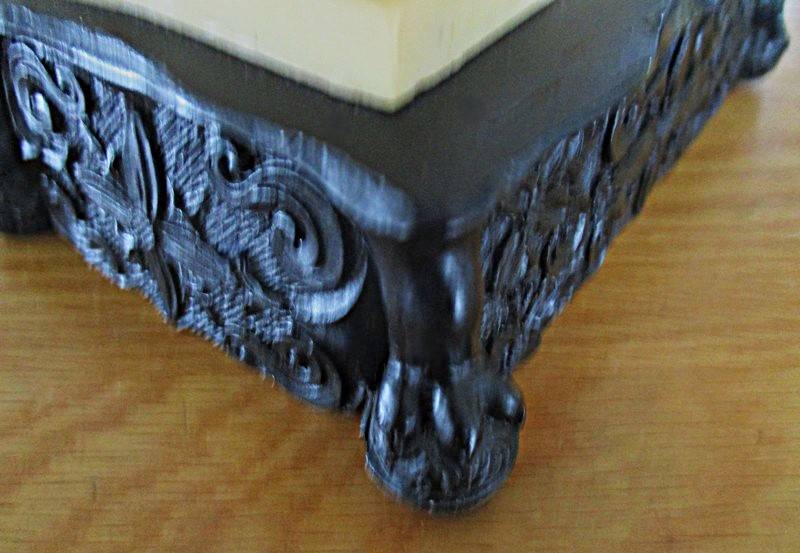 Rare!! Large vintage carved poly resin Chinese statue of Tang horse