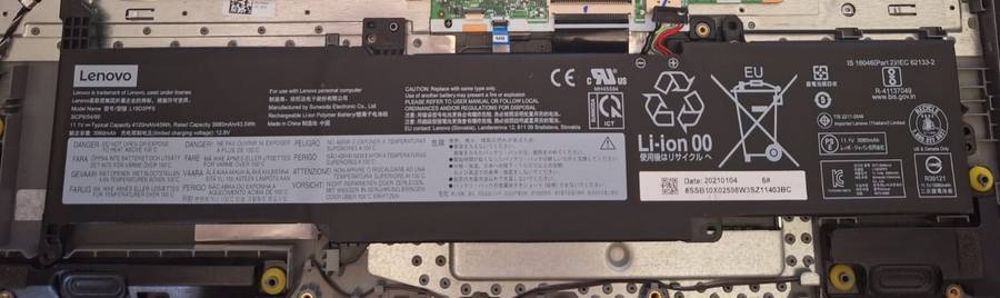 Original Lenovo Ideapad 3 Laptop Battery L19D3PF5