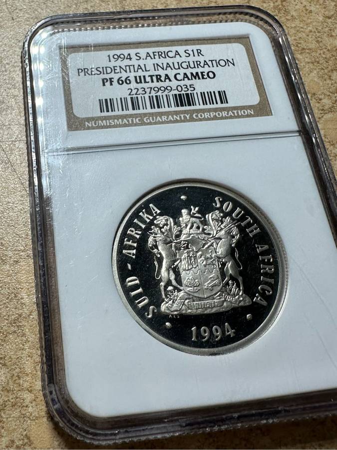 R1- NGC graded coin - 1994 Presidential Inauguration